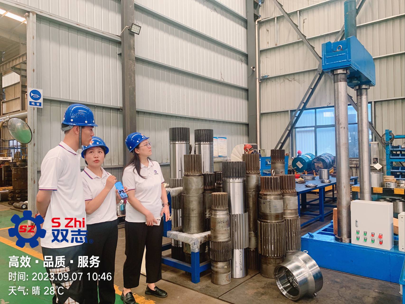 學(xué)有所用，用有所獲。部分員工到訪車間參觀學(xué)習(xí)