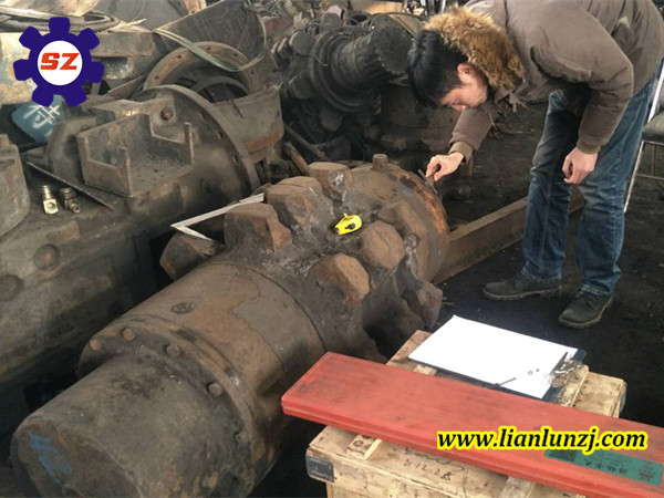 “量身定做”--雙志煤機(jī)現(xiàn)場測繪鏈輪組件！